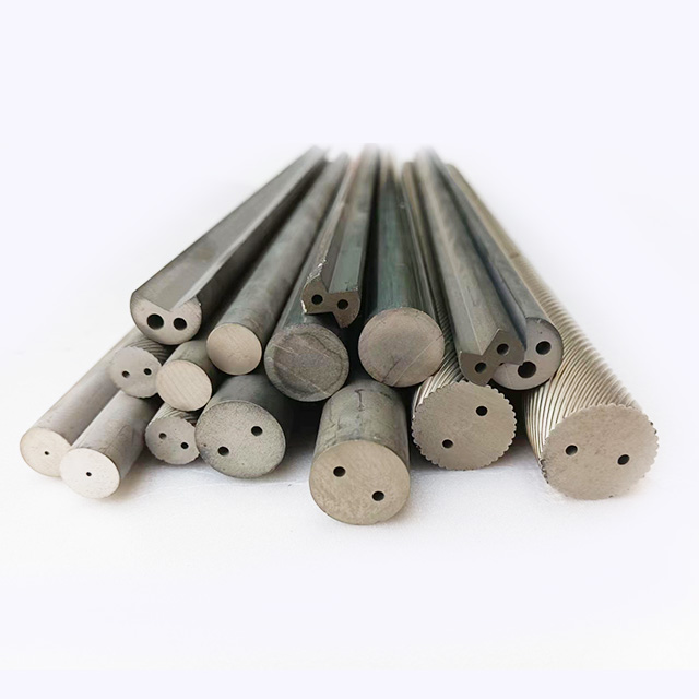 Carbide Rods with Straight Coolant Holes