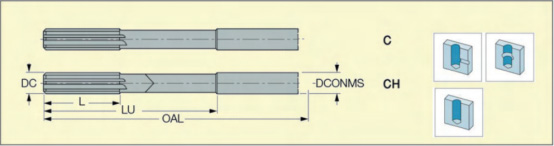 carbide tip reamers