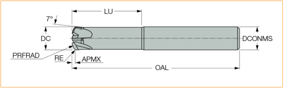 carbide ball end mill