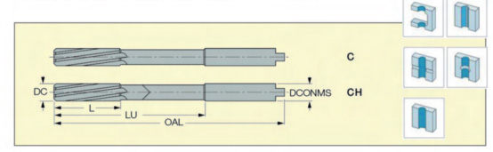 carbide tip reamers