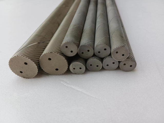 Carbide Rods with Helical Spiral Coolant Holes