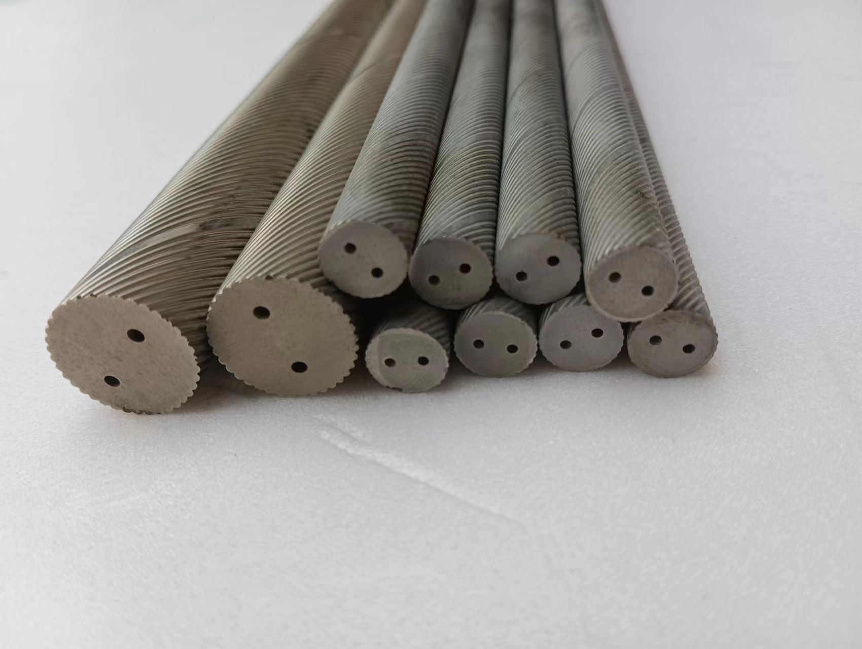 Carbide Rods with Helical Spiral Coolant Holes