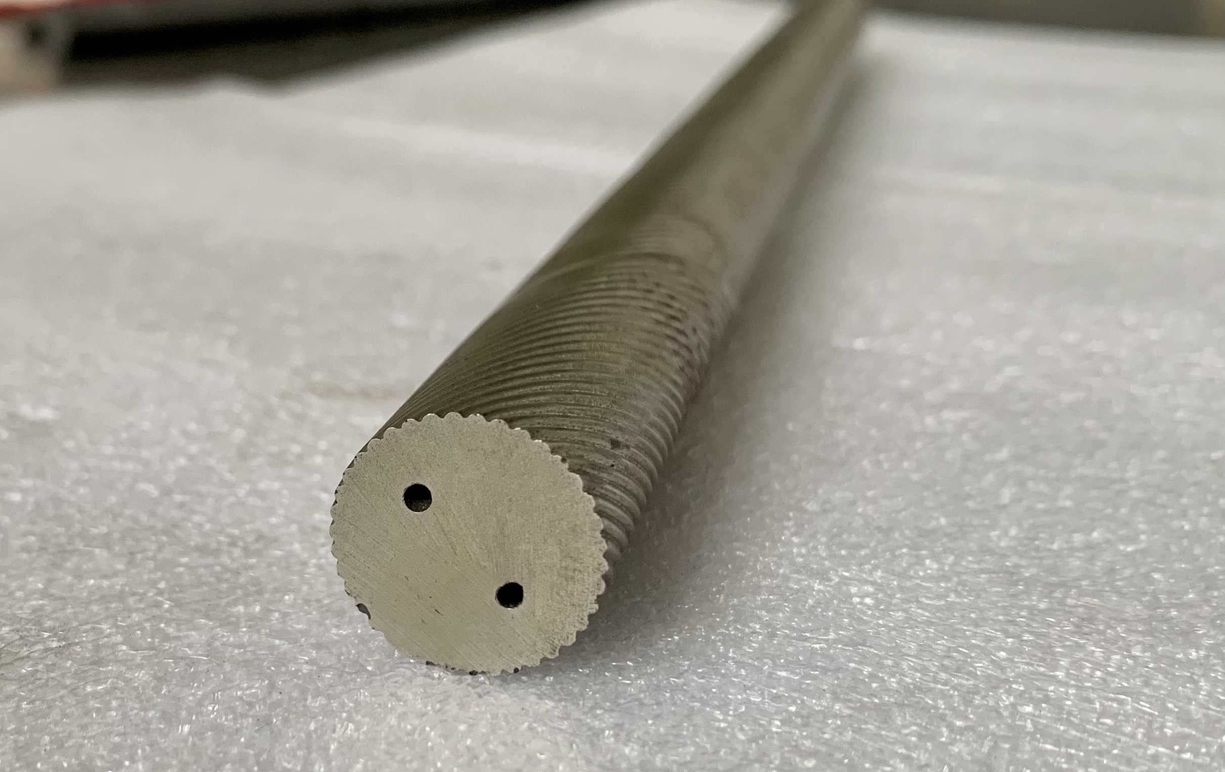 Carbide Rods with Helical Spiral Coolant Holes