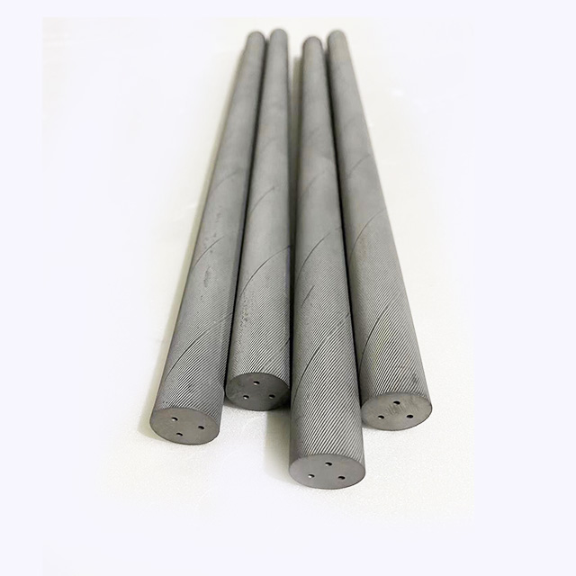 Carbide Rods with Helix Spiral Holes