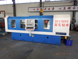 CNC Dual-axis Gun Drilling Machine