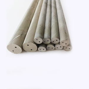 Carbide Rods with Helix Spiral Holes