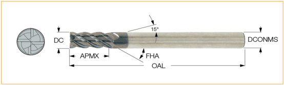 carbide ball end mill